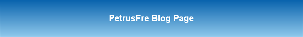 PetrusFre Blog Page