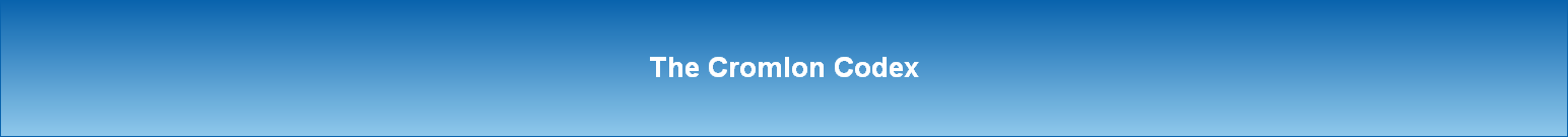 The Cromlon Codex