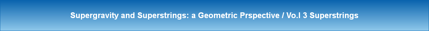 Supergravity and Superstrings: a Geometric Prspective / Vo.l 3 Superstrings