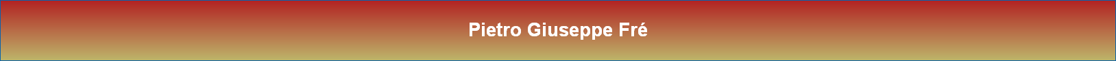 Pietro Giuseppe Fré